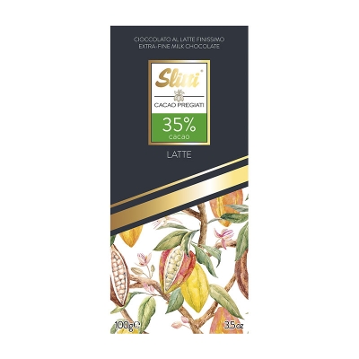 Tavoletta cioccolato al latte 35% gr100