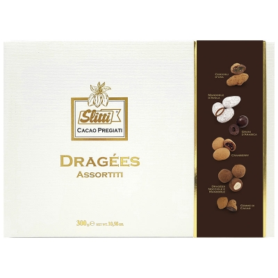 Scatola dragees assortite gr300