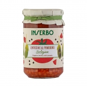 Lenticchie lessate al pomodoro