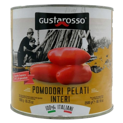 Pomodori pelati italia salsati catering gr3000 - CIBODIVINO