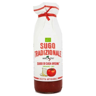 Sugo di casa rosso tradizionale gr500 biologico