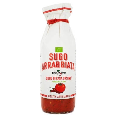 Sugo di casa rosso arrabiata gr500 biologico