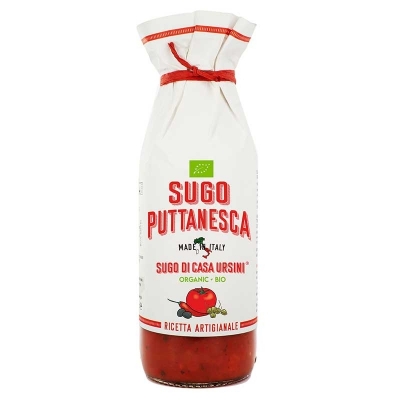 Sugo di casa rosso puttanesca gr500 biologico