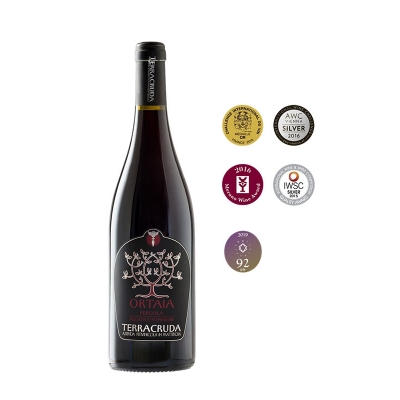 Vino pergola rosso aleatico sup DOC Ortaia ml750
