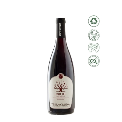 Vino sangiovese colli Pesaresi DOC Orcio ml750