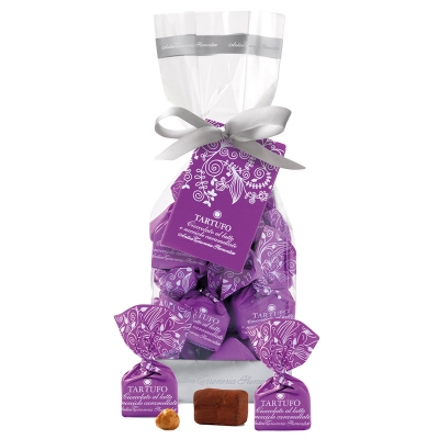 Tartufi Cioccolato Latte Nocciole caramellate 