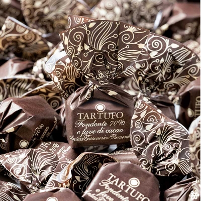 Tartufi Fondenti 70% e Fave di cacao