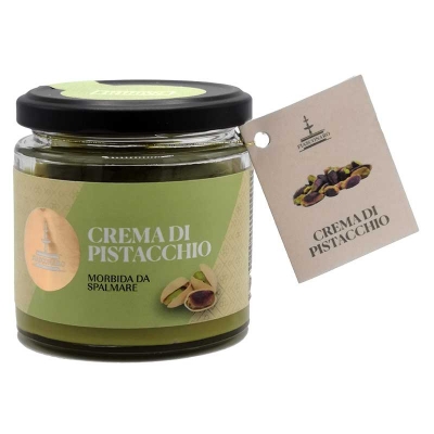 Crema di pistacchi di bronte oro verde gr180