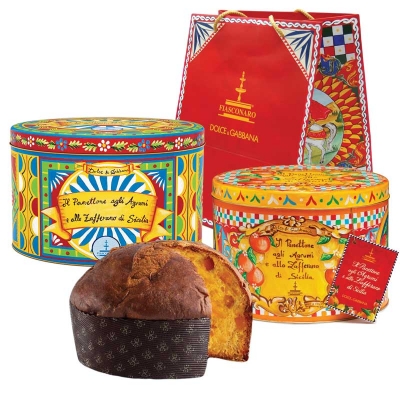Panettone agli agrumi "Dolce&Gabbana" Kg. 1