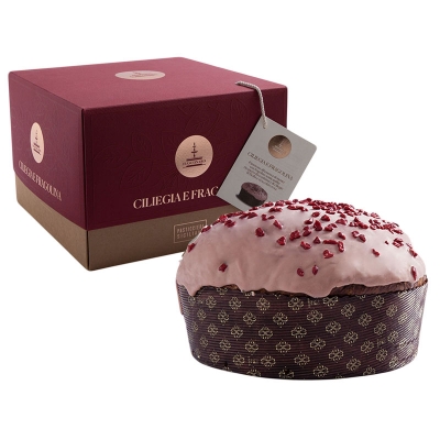 Panettone ciliegia e fragolina