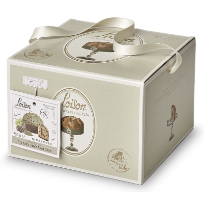 Panettone Pistacchio e Te Matcha ”Gold"