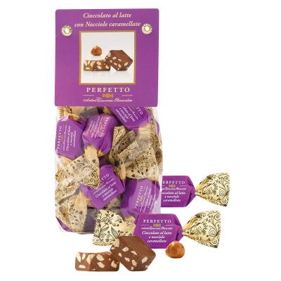 Perfetto Caramello con nocciole salate