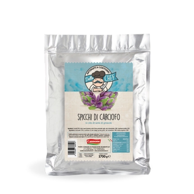 Spicchi di carciofo in olio