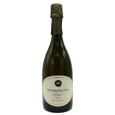 Vino spumante brut passerina Offida Bio