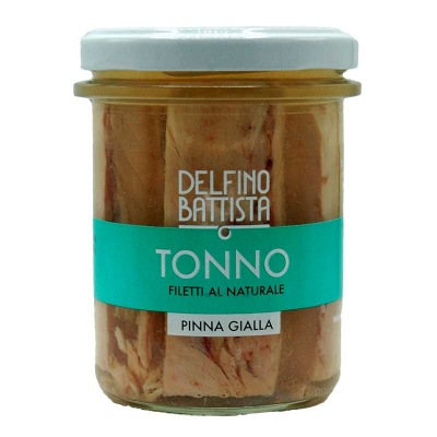 Filetti di tonno al naturale