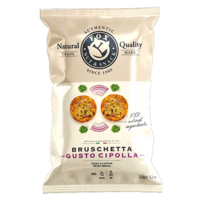 Bruschettine alla cipolla gourmet Fox gr150