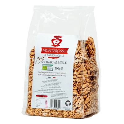 Farro Soffiato al miele Bio 125gr