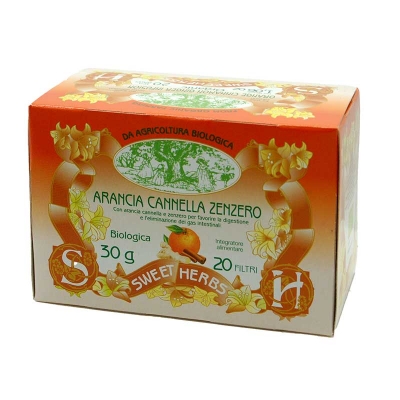 Tisana Arancia Cannella Zenzero Bio
