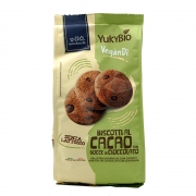 Biscotti vegan al cacao con gocce gr250