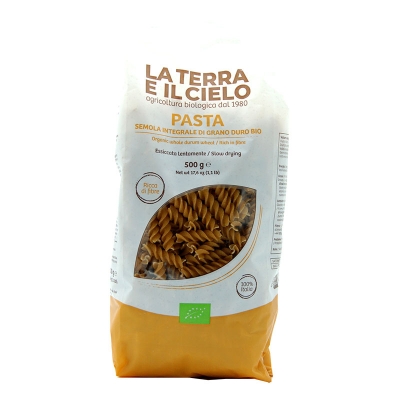 Fusilli integrali 500gr Bio