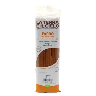 Spaghetti al farro integrali 500gr Bio