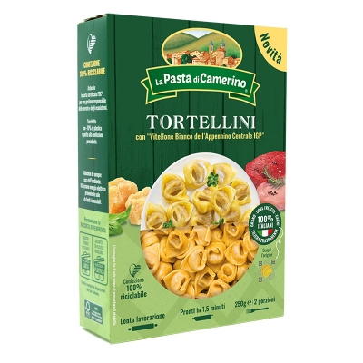Tortellini di carne con Vitellone Bianco dell'Appennino Centrale IGP 250g