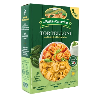 Tortelloni con Ricotta di Colfiorito e spinaci 250g