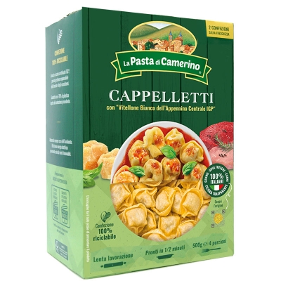 Cappelletti con Vitellone Bianco dell'Appennino Centrale IGP 500g