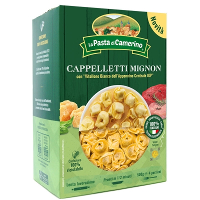 Cappelletti Mignon con Vitellone Bianco dell'Appennino Centrale IGP 500g