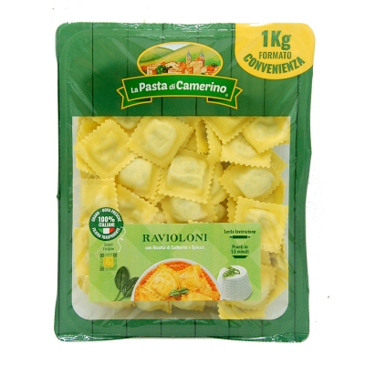 Ravioloni con ricotta di Colfiorito e spinaci 1000gr