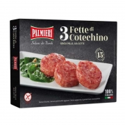 3 fette di cotechino cotto a vapore 