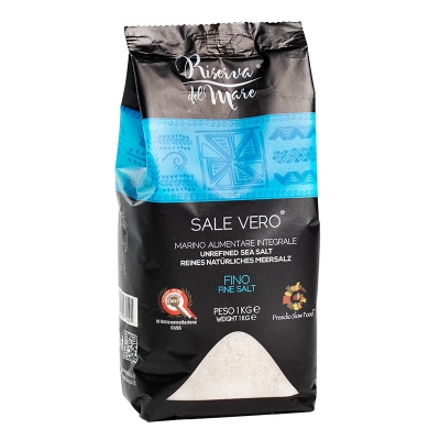 Sale integrale artigianale presidio Slow Food macina fine