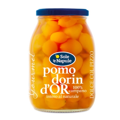 Pomodorino giallo intero naturale gr960