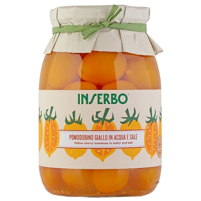 Pomodorino giallo intero acqua&sale gr1000