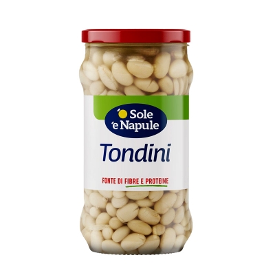 Fagioli tondini lessati gr295