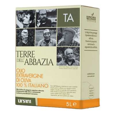 Olio extra vergine “Terre del'Abbazia” Bag in box