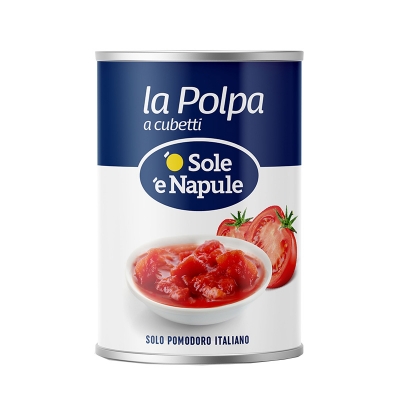 Polpa a cubetti 400gr