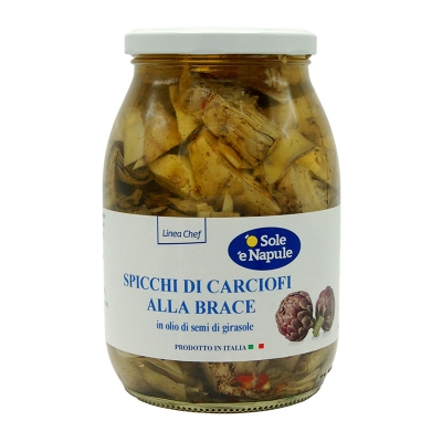 Carciofi alla brace in olio 960gr