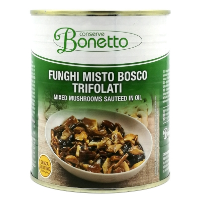 Funghi misto bosco trifolati 5 gusti ml850