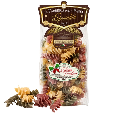Fusilloni tricolore 500gr