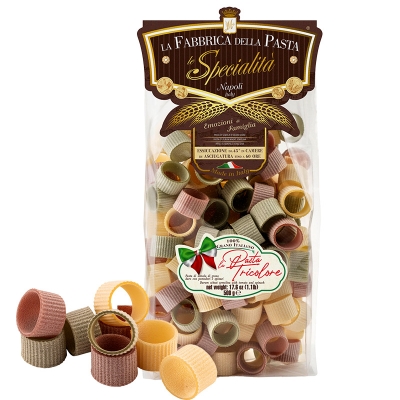 Calamarata rigata tricolore 500gr