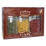 Tris Salvafreschezza Vasi con pasta tricolore