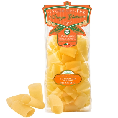 Paccheri lisci 500gr senza glutine