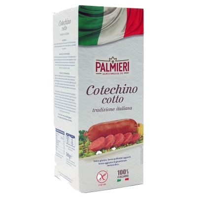 Cotechino cotto a vapore confezione Italia gr500
