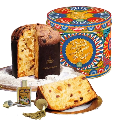 Panettone al pistacchio "Dolce&Gabbana"