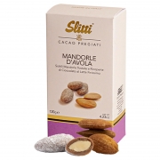 Mandorle d'avola ricoperte di cioccolato gr120