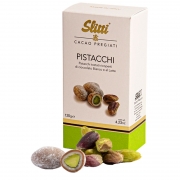 Pistacchi di bronte rivestiti di cioccolato gr120