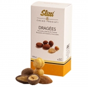 Dragees nocciole e mandorle ricoperte gr120