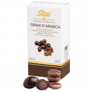 Grani arabica grani di caffe ricoperti gr120