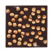 Schiacciate sfuse Fondente e nocciole